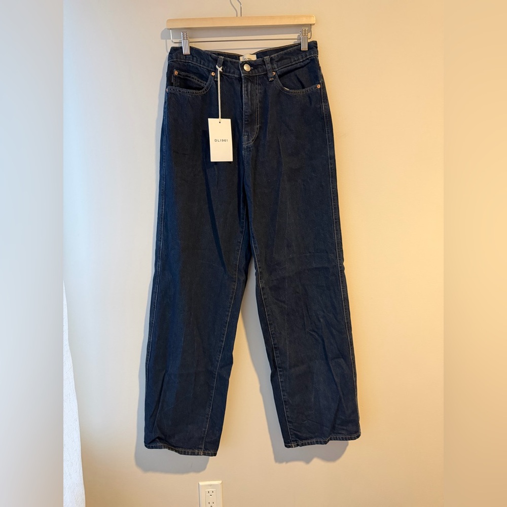 DL1961 Kaylen Soft Curve High-Rise Tapered Jeans, NWT - Picture 6 of 8